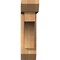 Ekena Millwork Westlake Slat Smooth Bracket w/ Offset Brace, Western Red Cedar, 5 1/2"W x 20"D x 20"H BKT0604X20X20WTL06SWR - alternate 3